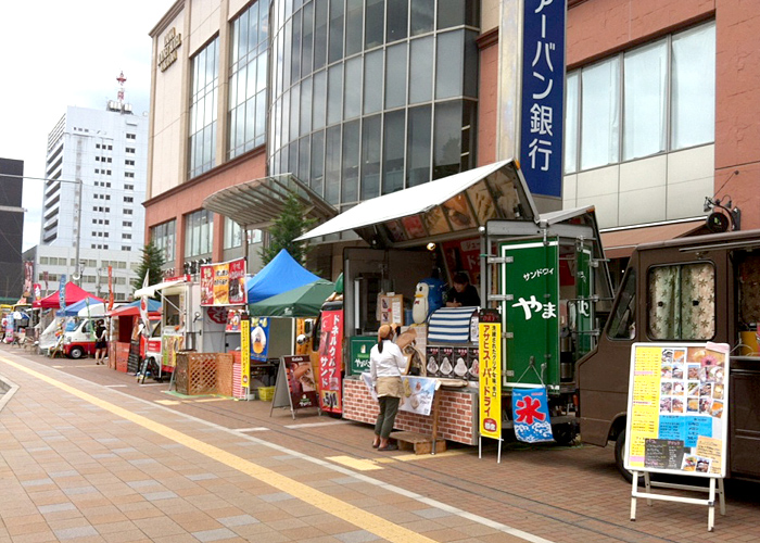 ダイワロイネット前　紀州よさこい祭り で販売　（2012/8/4-5）