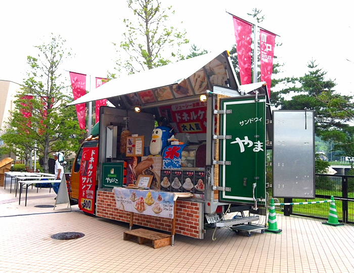 ダイワロイネット前　紀州よさこい祭り で販売　（2012/8/4-5）