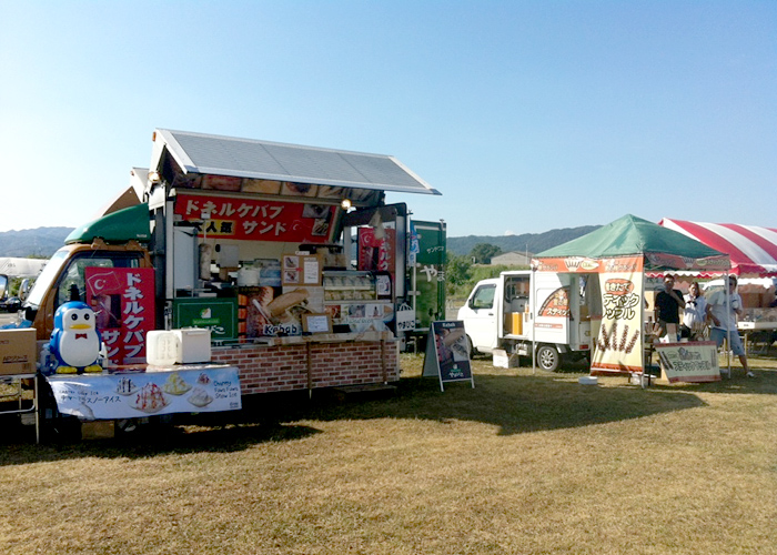 和歌山・岩出祭り で販売　（2012/8/25）