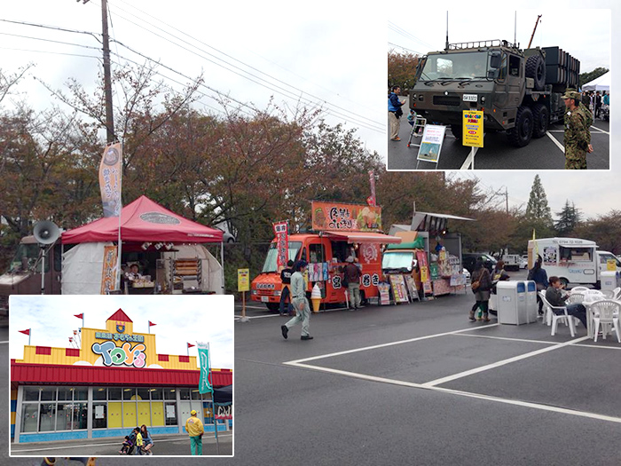 東条湖 おもちゃ王国 「はたらく車大集合」で、ドネルケバブ販売