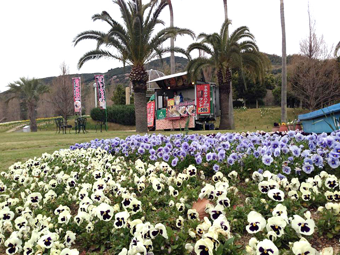 淡路島国営明石海峡公園でドネルケバブ販売