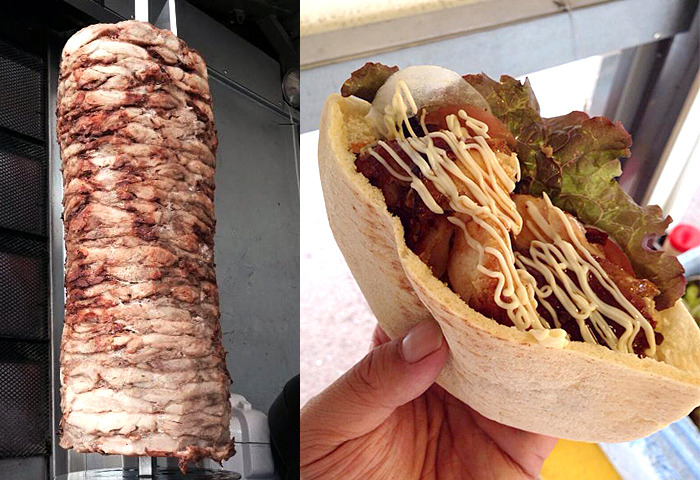 ユニクロ紀の川店様でドネルケバブ販売