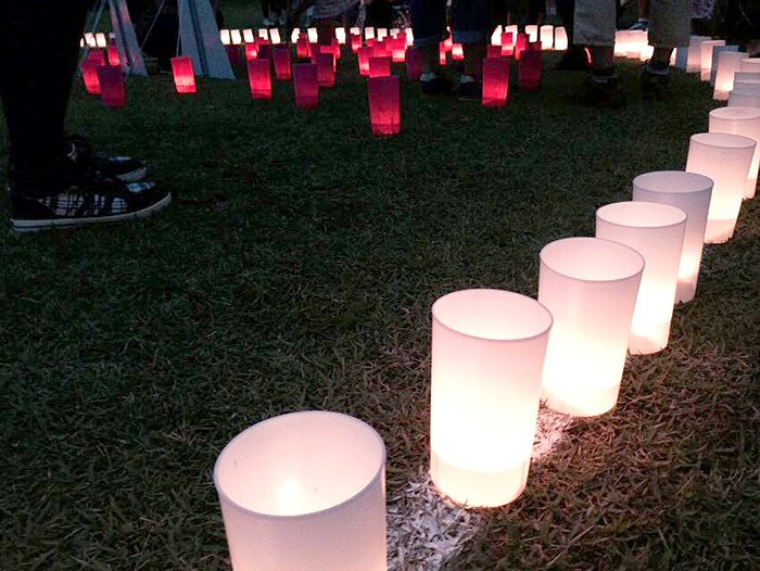 燈火会（奈良公園）でドネルケバブ販売