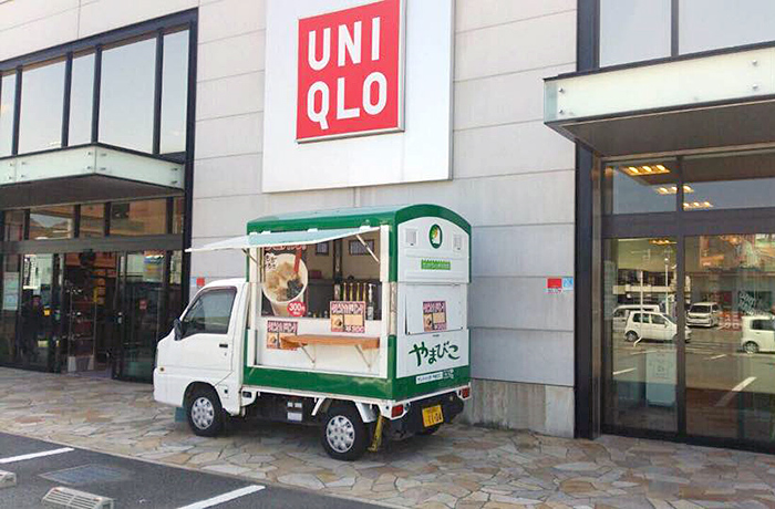 ユニクロ紀の川店様でタピオカドリンク販売