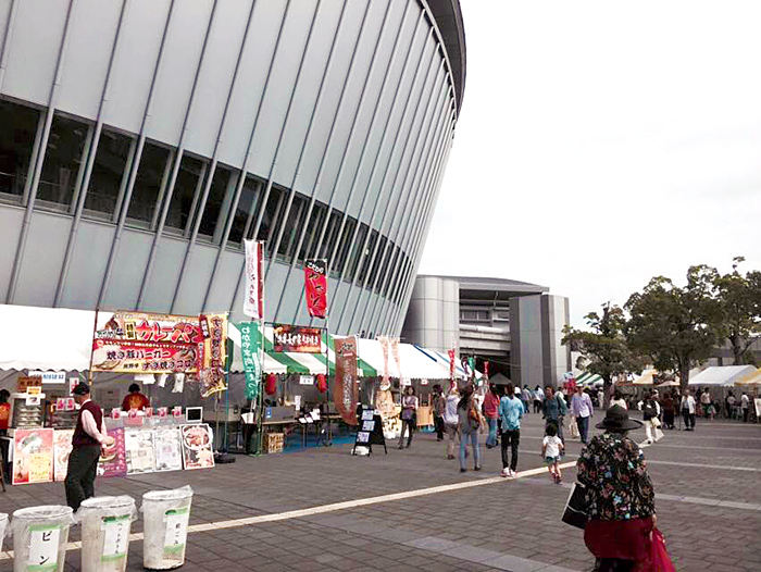 和歌山商工祭：和歌山ビッグホエールでドネルケバブ販売