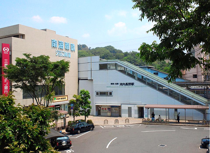 南海河内長野駅でミルク焼き販売