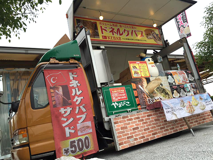 GIRLS POP FESTIVAL（淡路ワールドパークＯＮＯＫＯＲＯ）でドネルケバブ販売