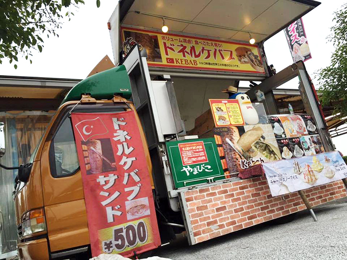 第4回紀州夢祭りでドネルケバブ販売